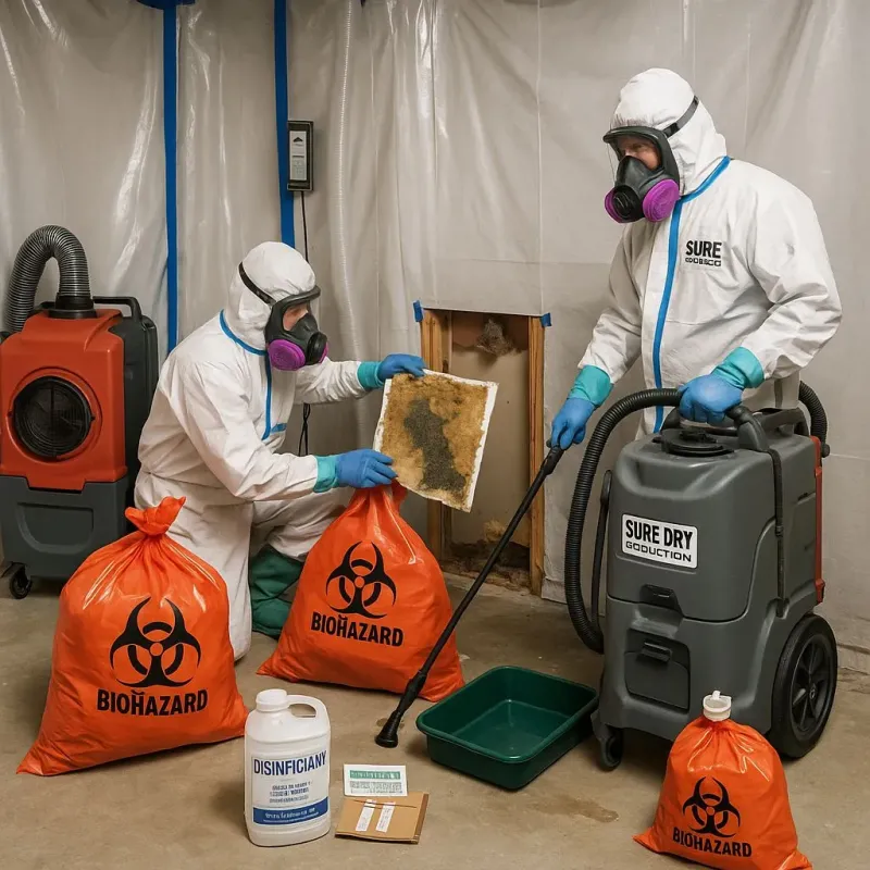 Contaminated Water Handling Protocols process in Putnam, CT