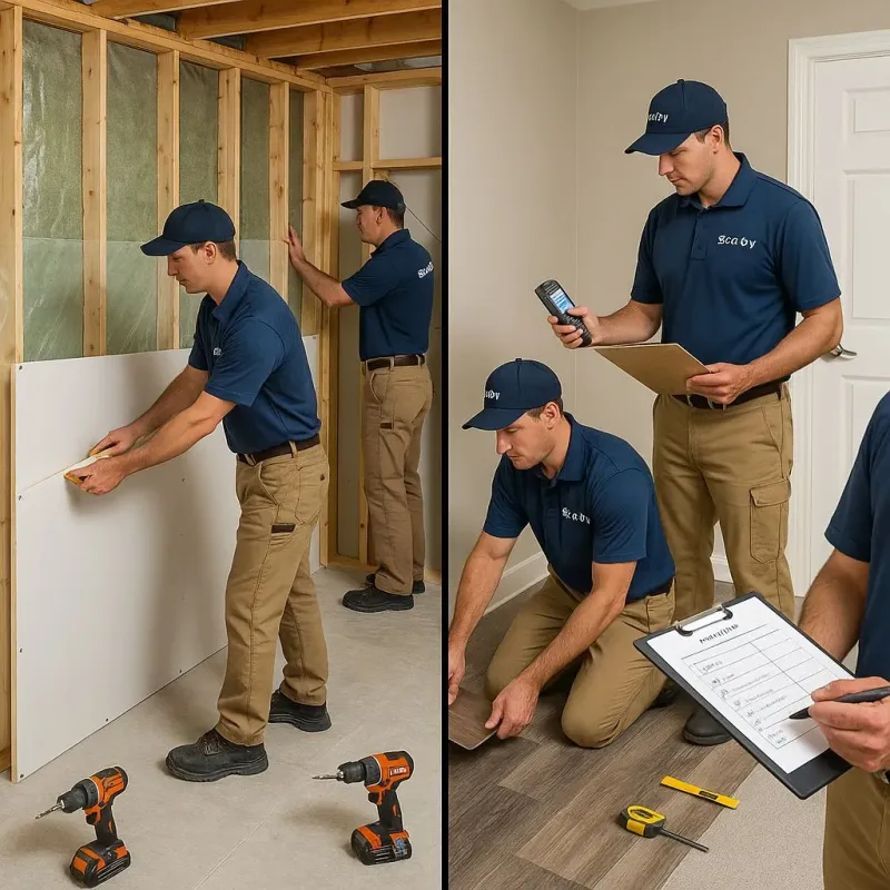 Repairs and Reconstruction process in Putnam, CT